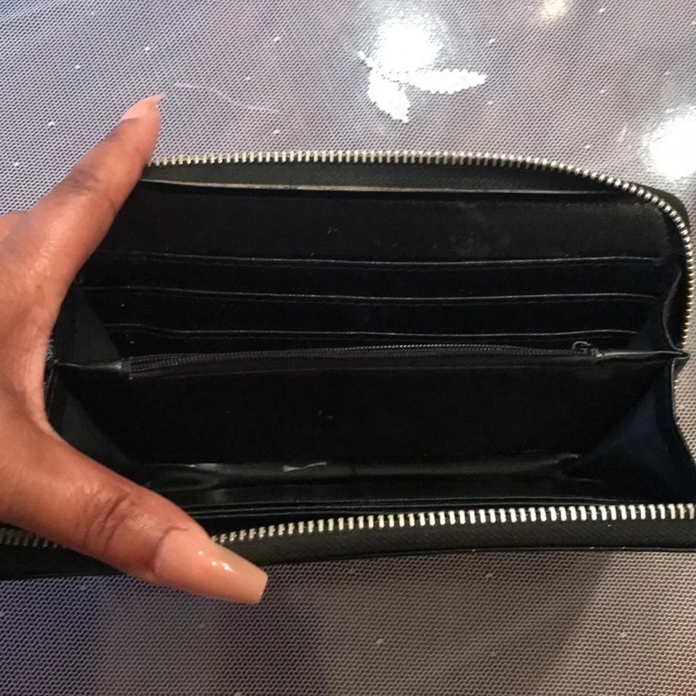 COPY - Black glittery wallet!!